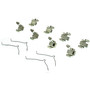 Posi Quiet Ceramic Brake Pads with Shims and Hardware for 1993-2010 Lexus/Toyota (GS300, GS400, GS430, IS300) 105.06190