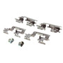 Posi Quiet Ceramic Brake Pads with Shims and Hardware for 2000-2010 Toyota/Scion (Celica, tC) 105.08170