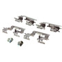 Posi Quiet Ceramic Brake Pads with Shims and Hardware for 2000-2010 Toyota/Scion (Celica, tC) 105.08170