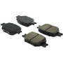 Posi Quiet Ceramic Brake Pads with Shims and Hardware for 2000-2010 Toyota/Scion (Celica, tC) 105.08170