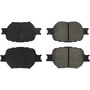 Posi Quiet Ceramic Brake Pads with Shims and Hardware for 2000-2010 Toyota/Scion (Celica, tC) 105.08170