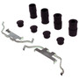 Posi Quiet Ceramic Brake Pads with Shims and Hardware for 2000-2017 BMW/Bentley/Rolls-Royce (745i, 745Li, 760Li, Arnage) 105.09190