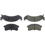 Posi Quiet Ceramic Brake Pads with Shims and Hardware for 1994-1999 Buick/Cadillac/Chevrolet (LeSabre, Park Avenue, Riviera, DeVille)