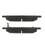 Posi Quiet Ceramic Brake Pads with Shims and Hardware for 2000-2015 Toyota/Scion/FAW (Echo, MR2 Spyder, Prius, xA) 105.08220