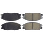 Posi Quiet Ceramic Brake Pads with Shims and Hardware for 2001-2009 Hyundai/Kia (Santa Fe, XG300, XG350, Sedona) 105.08640