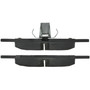 Posi Quiet Ceramic Brake Pads with Shims and Hardware for 1996-2000 Audi/Volkswagen (A4, A4 Quattro, Passat, S3) 105.07360