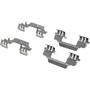 Posi Quiet Ceramic Brake Pads with Shims and Hardware for 2003-2011 Cadillac/Pontiac (CTS, STS, Grand Prix) 105.09220