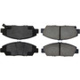 Posi Quiet Ceramic Brake Pads with Shims and Hardware for 1992-1996 Honda (Prelude) 105.05680