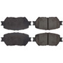 Posi Quiet Ceramic Brake Pads with Shims and Hardware for 2006-2015 Lexus (GS300, IS250) 105.09081