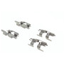 Posi Quiet Ceramic Brake Pads with Shims and Hardware for 2003-2008 Subaru/Saab (Impreza, Forester, 9-2X) 105.10040