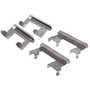 Posi Quiet Ceramic Brake Pads with Shims and Hardware for 2001-2010 Chevrolet/GMC 105.09090
