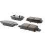 Posi Quiet Ceramic Brake Pads with Shims and Hardware for 2004-2017 Mitsubishi/Dodge/Jeep (Lancer, Outlander, Caliber, Compass) 105.10370