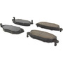 Posi Quiet Ceramic Brake Pads with Shims for 2001-2008 Jaguar/Ford (X-Type, Mondeo) 105.09100