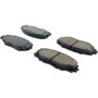 Posi Quiet Ceramic Brake Pads with Shims and Hardware for 2006-2020 Toyota/Pontiac/Scion (RAV4, Matrix, Vibe, tC) 105.12110