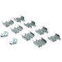 Posi Quiet Ceramic Brake Pads with Shims and Hardware for 2004-2011 Mazda (RX-8) 105.10090