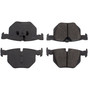 Posi Quiet Ceramic Brake Pads with Shims and Hardware for 2007-2019 BMW (X5, 525i, 530i, X6) 105.10420
