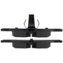 Posi Quiet Ceramic Brake Pads with Shims and Hardware for 2007-2019 BMW (X5, 525i, 530i, X6) 105.10420