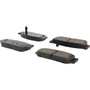Posi Quiet Ceramic Brake Pads with Shims and Hardware for 2003-2009 Kia (Sorento) 105.09540