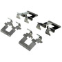 Posi Quiet Ceramic Brake Pads with Shims and Hardware for 2005-2017 Buick/Chevrolet/Pontiac (Terraza, Uplander, Montana, MV-1) 105.10930