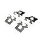 Posi Quiet Ceramic Brake Pads with Shims and Hardware for 2006-2011 Cadillac/Buick (DTS, Lucerne) 105.11720