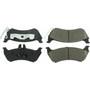Posi Quiet Ceramic Brake Pads with Shims and Hardware for 1998-2005 Mercedes-Benz (ML320, ML350, ML430) 105.08750