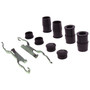Posi Quiet Ceramic Brake Pads with Shims and Hardware for 2005-2012 Ford/Mazda/Mercury (Escape, Tribute, Mariner) 105.10470