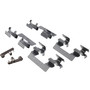 Posi Quiet Ceramic Brake Pads with Shims and Hardware for 2003-2010 Saturn/Chevrolet/Pontiac (Ion, Cobalt, Pursuit, G5) 105.09560