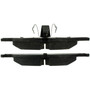 Posi Quiet Ceramic Brake Pads with Shims and Hardware for 2006-2013 BMW (128i, 130i, 125i, 120i) 105.10611