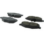 Posi Quiet Ceramic Brake Pads with Shims and Hardware for 2003-2009 Mercedes-Benz (E320, E350) 105.09870