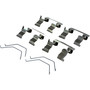 Posi Quiet Ceramic Brake Pads with Shims and Hardware for 2003-2005 Mazda (6) 105.09570