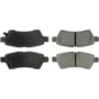 Posi Quiet Ceramic Brake Pads with Shims and Hardware for 2004-2012 Nissan (Pathfinder) 105.11010