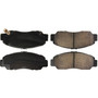 Posi Quiet Ceramic Brake Pads with Shims and Hardware for 2003-2011 Honda/Acura (Accord, Civic, CSX) 105.09590