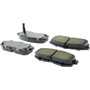 Posi Quiet Ceramic Brake Pads with Shims and Hardware for 2004-2006 Mazda (MPV) 105.10730
