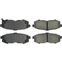 Posi Quiet Ceramic Brake Pads with Shims and Hardware for 2004-2006 Mazda (MPV) 105.10730