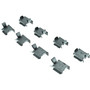 Posi Quiet Ceramic Brake Pads with Shims and Hardware for 2011-2014 Ford (Mustang) 105.14630