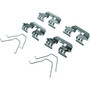 Posi Quiet Ceramic Brake Pads with Shims and Hardware for 2008-2010 Honda/Acura (Accord, TSX) 105.13360