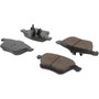 Posi Quiet Ceramic Brake Pads with Shims and Hardware for 2006-2007 Mazda (6) 105.11860