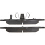 Posi Quiet Ceramic Brake Pads with Shims and Hardware for 2006-2007 Mazda (6) 105.11860