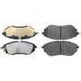 Posi Quiet Ceramic Brake Pads with Shims and Hardware for 2015 Subaru (Legacy) 105.10781