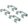 Posi Quiet Ceramic Brake Pads with Shims and Hardware for 2010-2017 Chevrolet (Cruze, Sonic, Cruze Limited) 105.15220