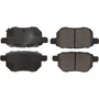 Posi Quiet Ceramic Brake Pads with Shims and Hardware for 2010-2022 Toyota/Lexus/Scion (Prius, CT200h, Corolla, iM) 105.14230