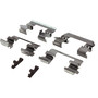Posi Quiet Ceramic Brake Pads with Shims and Hardware for 2007-2016 Nissan/Suzuki (Sentra, Rogue, X-Trail, Kizashi) 105.13380