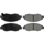 Posi Quiet Ceramic Brake Pads with Shims and Hardware for 2012-2015 Honda (Civic) 105.15780