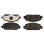 Posi Quiet Ceramic Brake Pads with Shims for 2016-2025 Honda (Accord, Civic) 105.18600