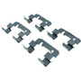 Posi Quiet Ceramic Brake Pads with Shims and Hardware for 2008-2011 Ford (Focus) 105.13390