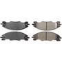 Posi Quiet Ceramic Brake Pads with Shims and Hardware for 2008-2011 Ford (Focus) 105.13390