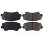 Posi Quiet Ceramic Brake Pads with Shims and Hardware for 2016-2021 Hyundai/Kia (Veloster, Forte, Forte5, Elantra GT) 105.18280