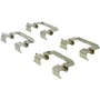 Posi Quiet Ceramic Brake Pads with Shims and Hardware for 2014-2016 Kia (Forte, Forte Koup, Forte5) 105.17350
