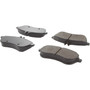 Posi Quiet Ceramic Brake Pads with Shims and Hardware for 2008-2016 Mercedes-Benz (C300, C280, C250, SLK250) 105.13400
