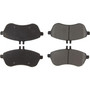 Posi Quiet Ceramic Brake Pads with Shims and Hardware for 2008-2016 Mercedes-Benz (C300, C280, C250, SLK250) 105.13400